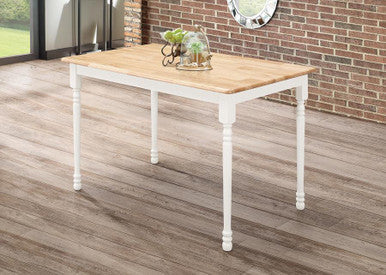 Damen Country Rectangular Dining Table - Charming and Rustic Table for Cozy and Inviting Dining Spaces