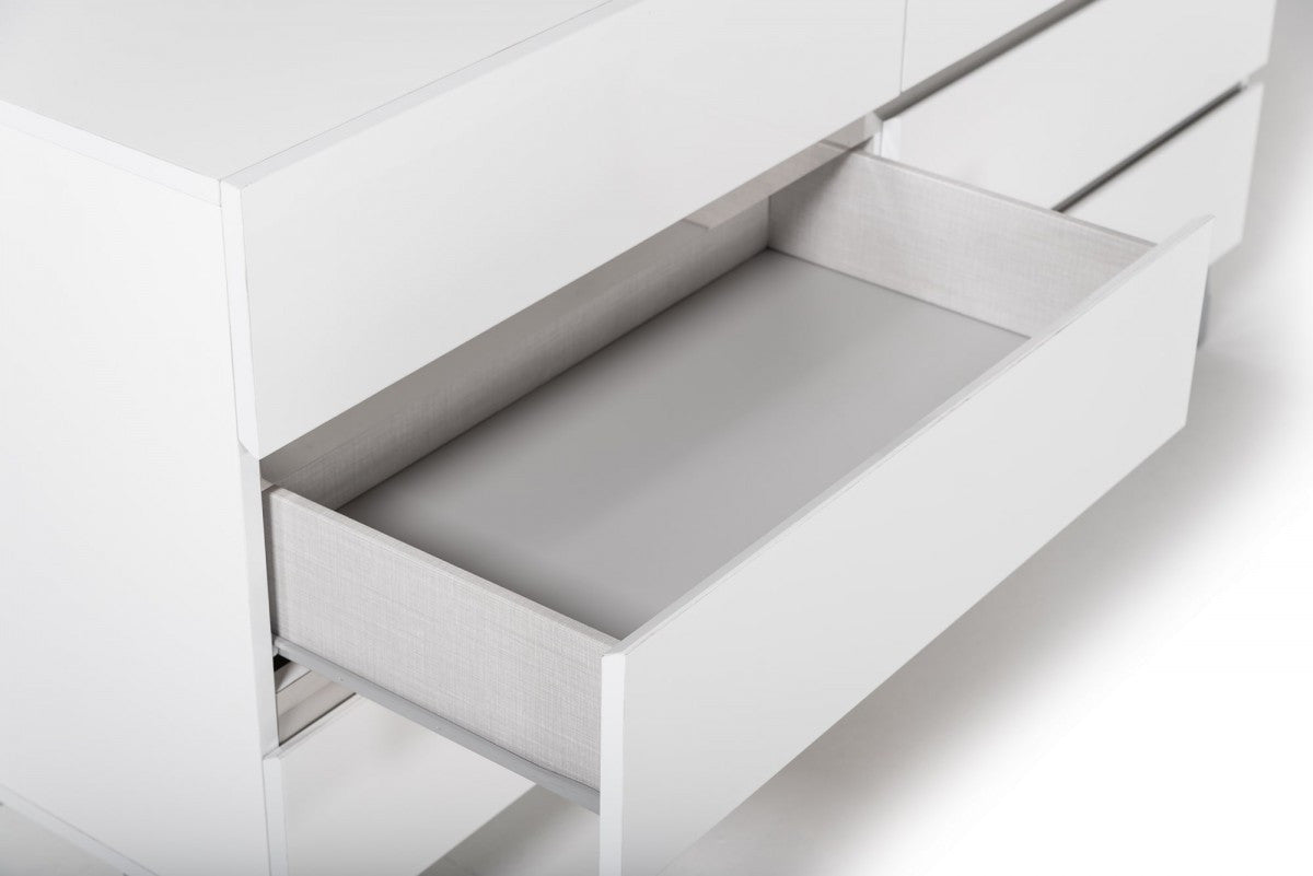 Nova Domus Angela - Italian Modern White Dresser
