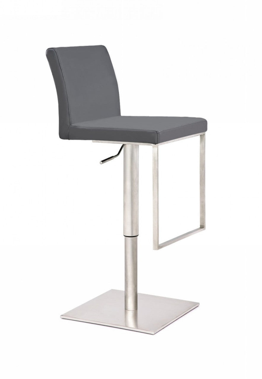 Modrest Folsum Modern Grey Bar Stool