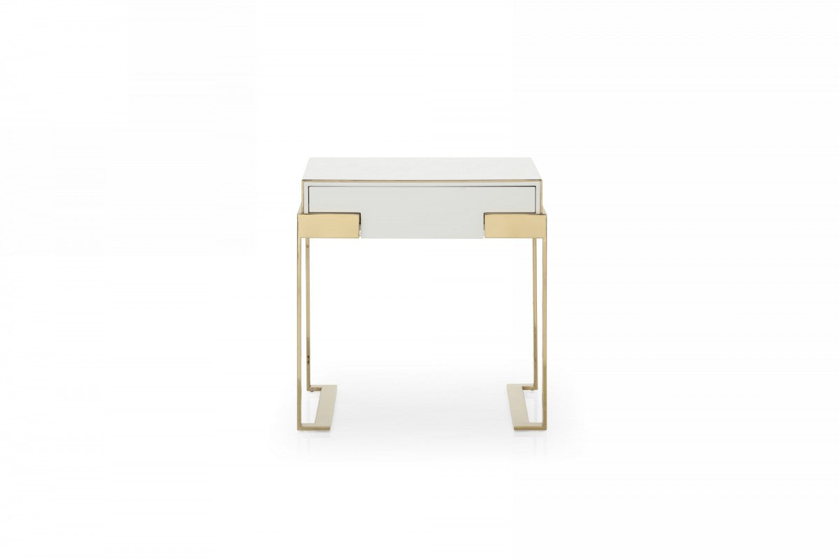 Modrest Adonis Modern Nightstand - Stylish Design Furniture