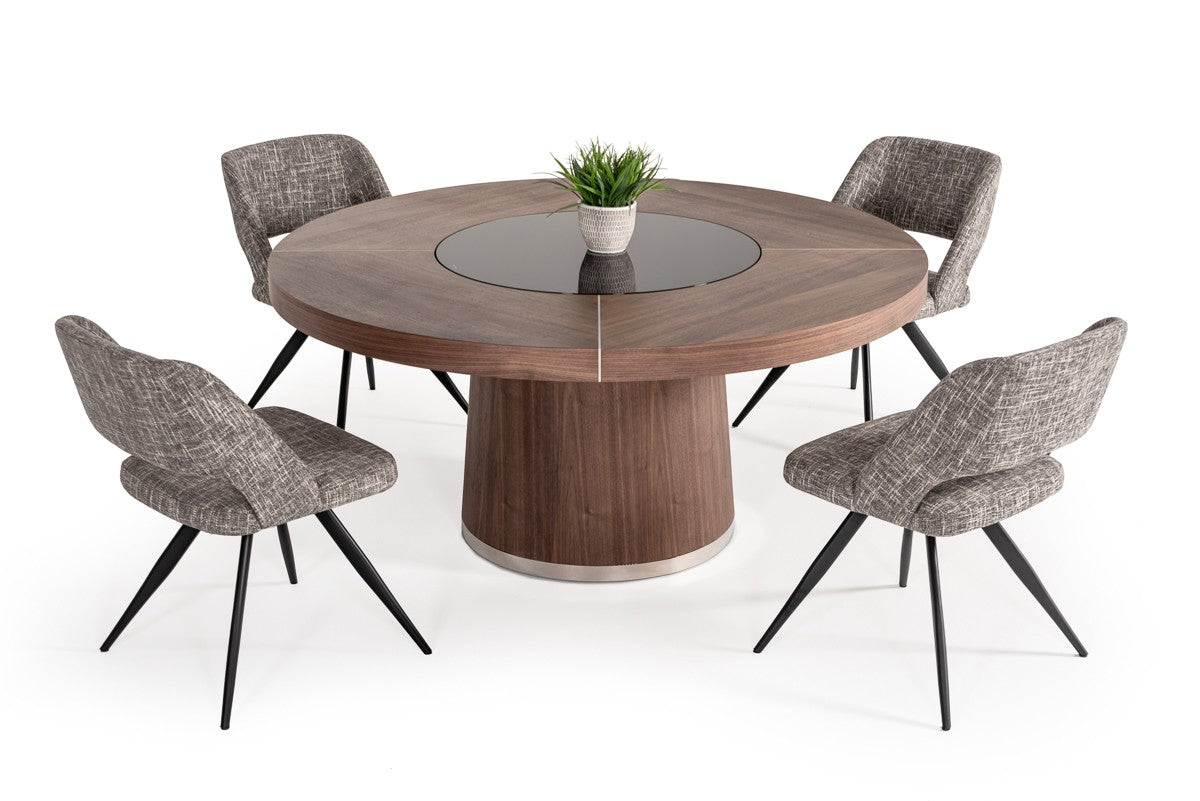 Modrest Houston Round Modern Dining Table