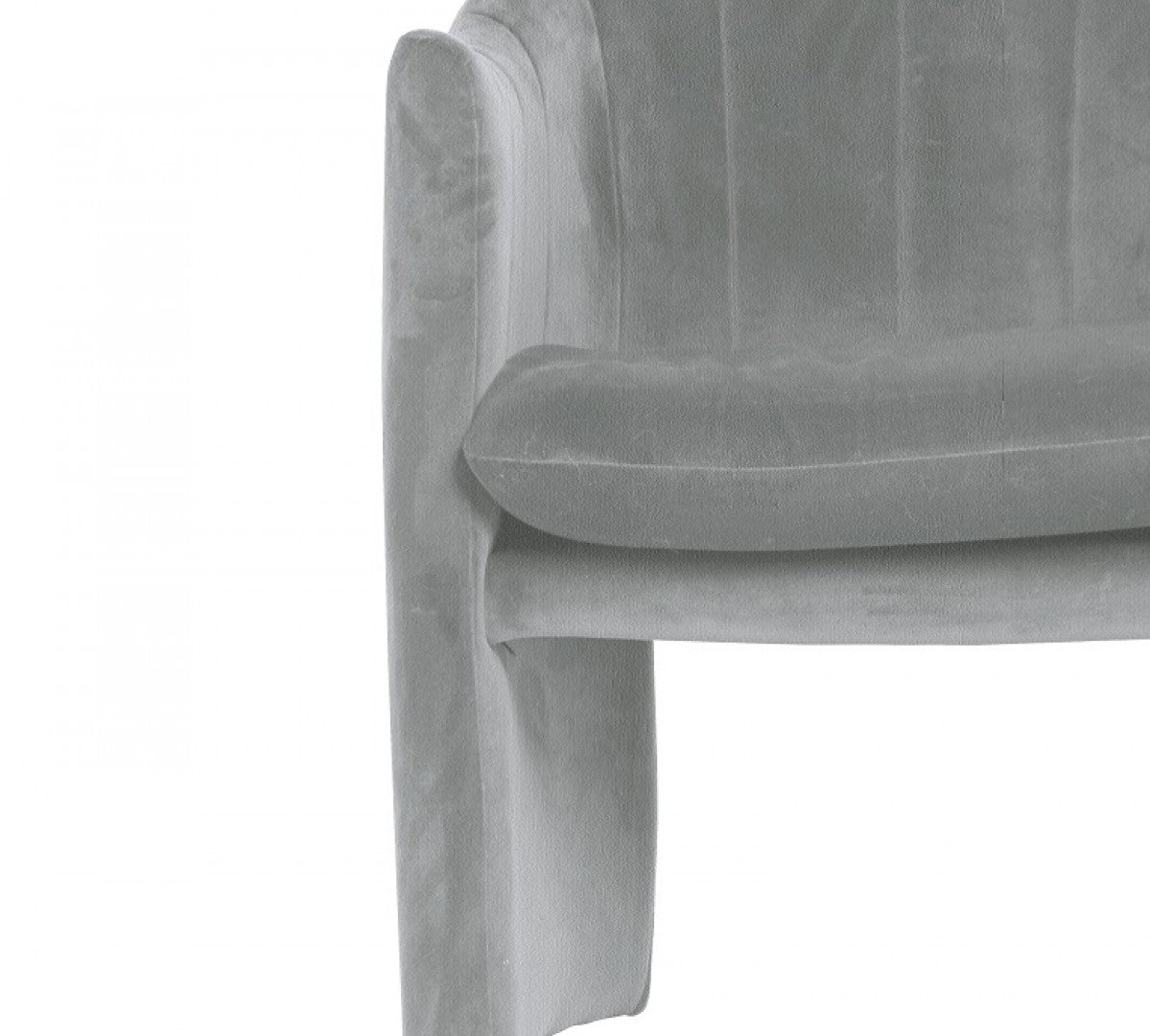 Modrest Danube Modern Grey Fabric Dining Chair