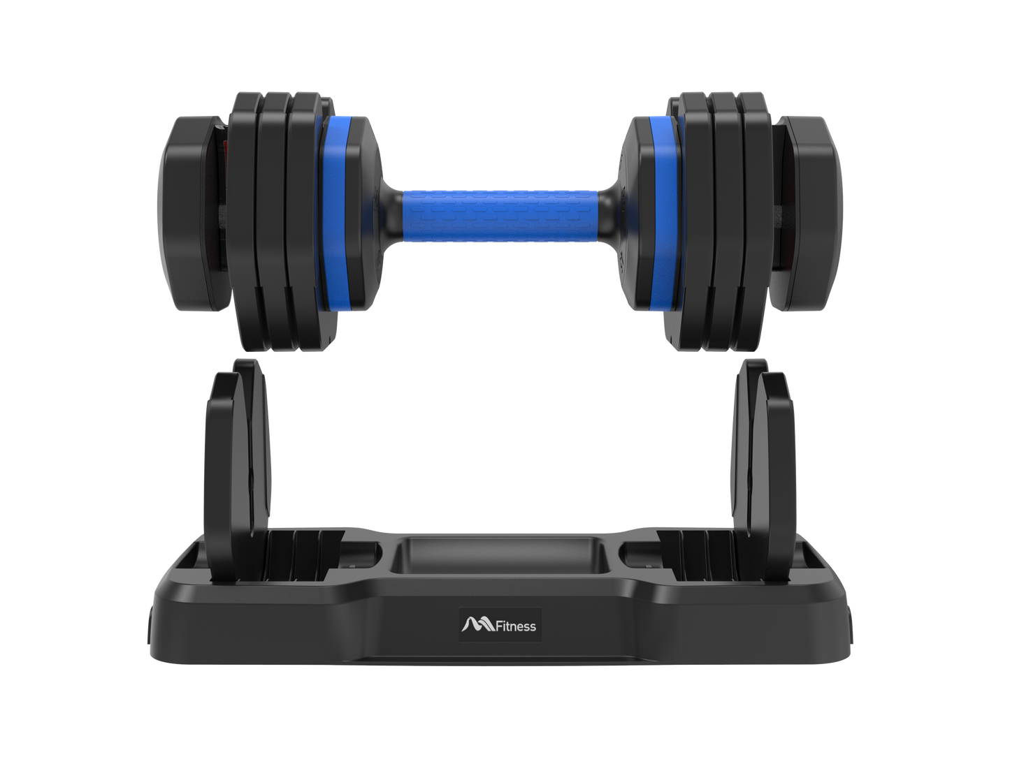 Kendall Adjustable Dumbbell with Tray 55lb Single Fast Exercise Fitness