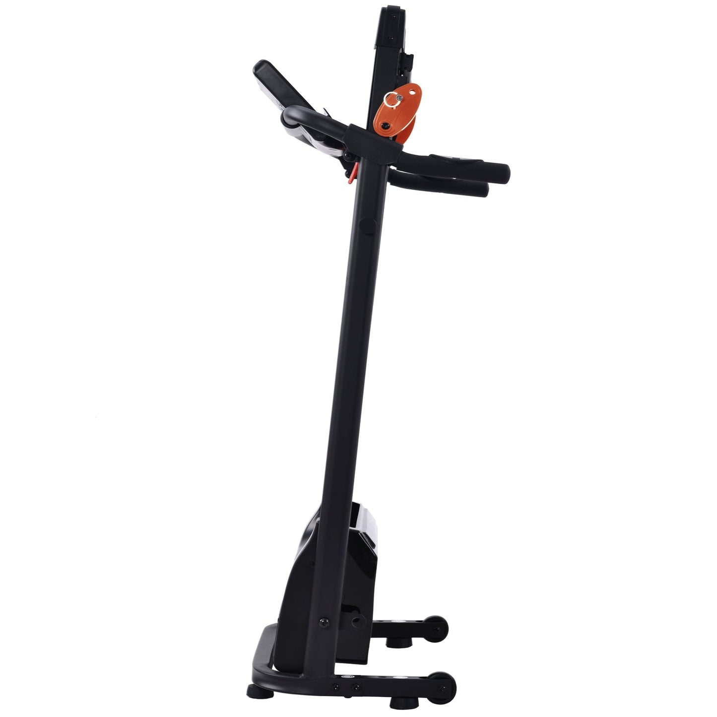 Akutes Electric Foldable Treadmill with Heart Pulse Monitor with Speaker & Incline Adjuster for Home Gym