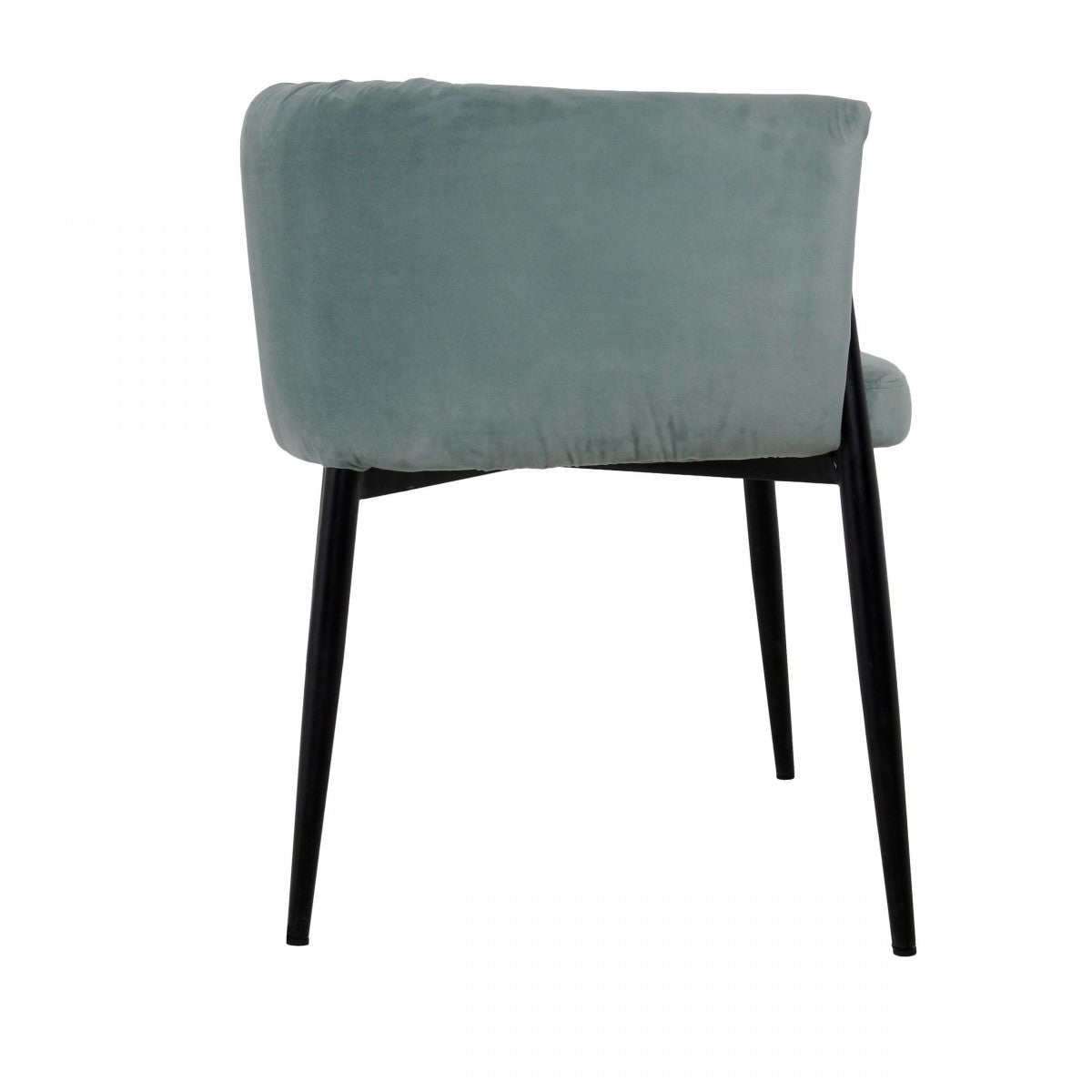 Modrest Belcaro Modern Light Green Fabric Dining Chair