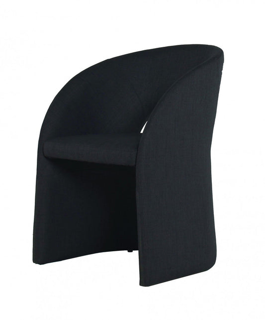 Modrest Brea - Charcoal Fabric Dining Chair