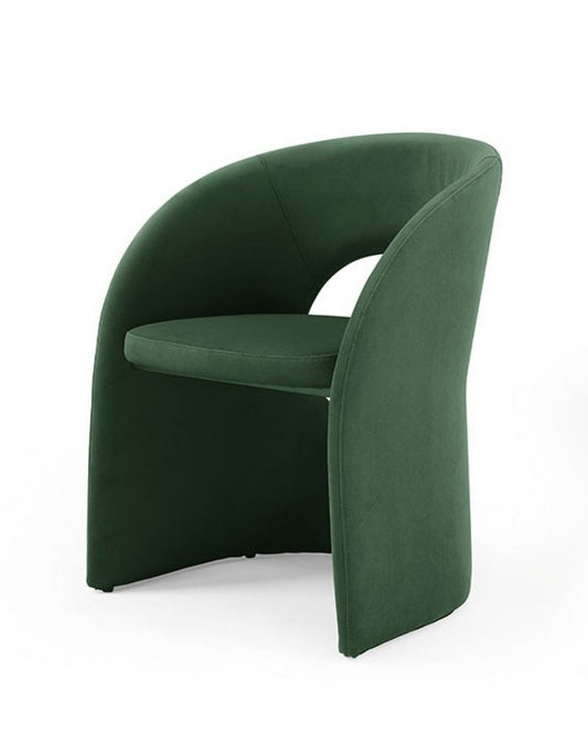 Modrest Brea - Modern Dining Green Chair - Stylish Design Furniture
