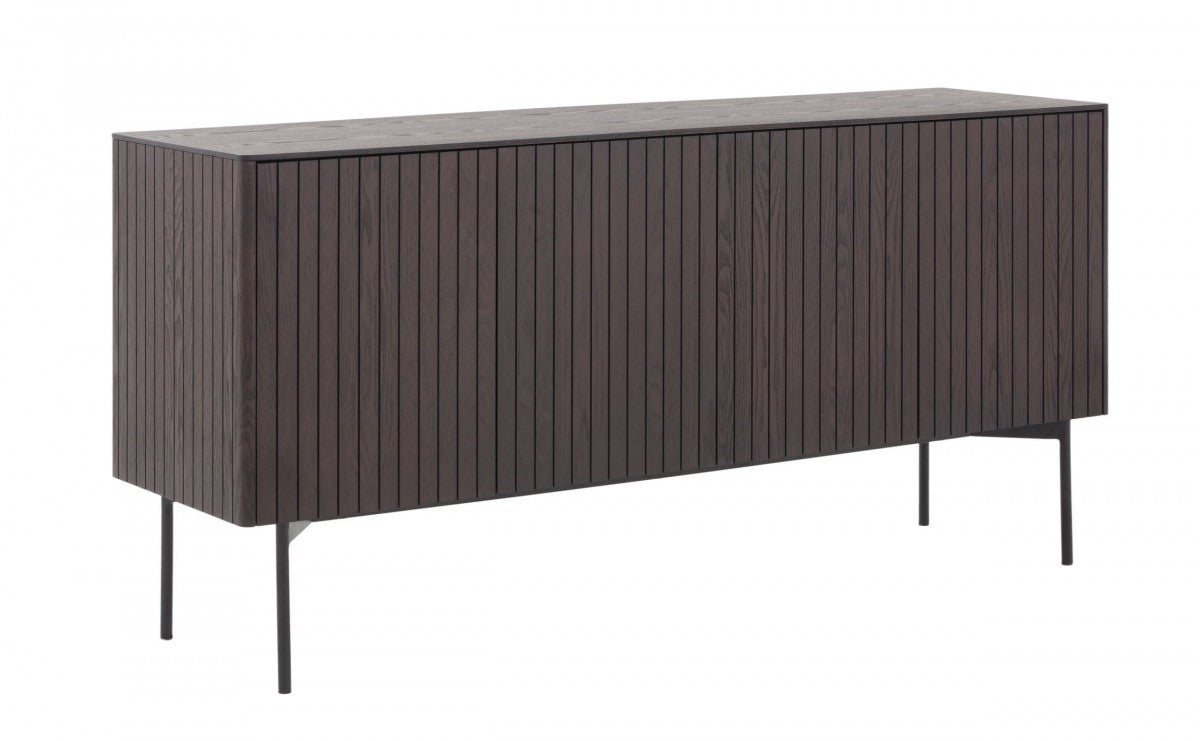 Modrest Calhoun Modern Smoked Ash Buffet - Stylish Design Furniture