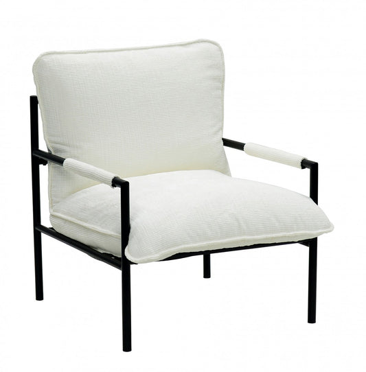 Modrest Calumet - Modern White Dining Chair - Stylish Design Furniture
