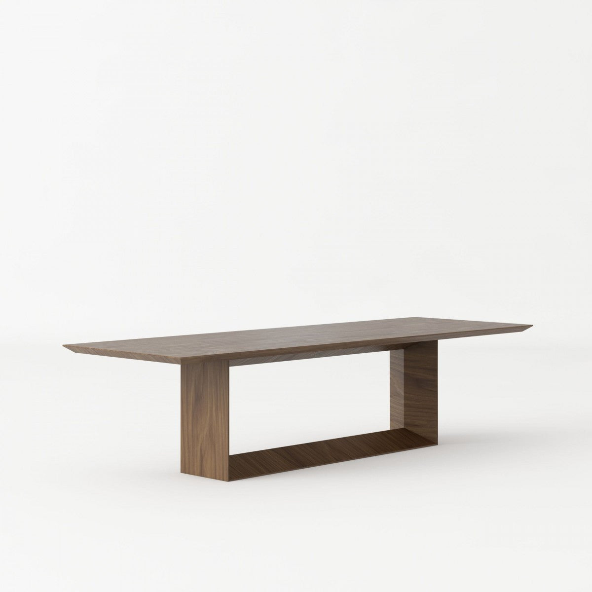 Modrest Channa Modern Walnut Dining Table