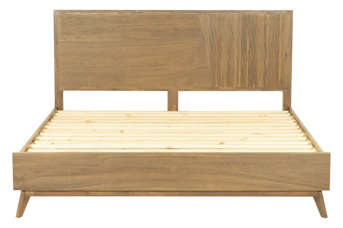 Modrest Claire Contemporary Walnut Bed