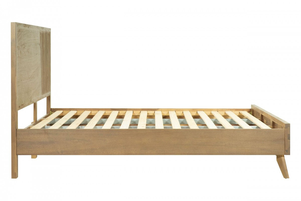Modrest Claire Contemporary Walnut Bed