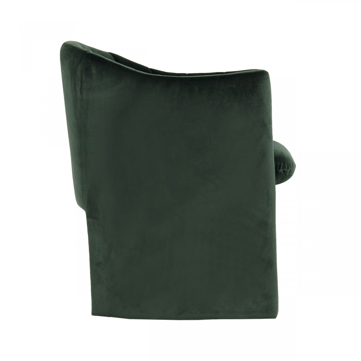 Modrest Danube Modern Jade Green Fabric Dining Chair