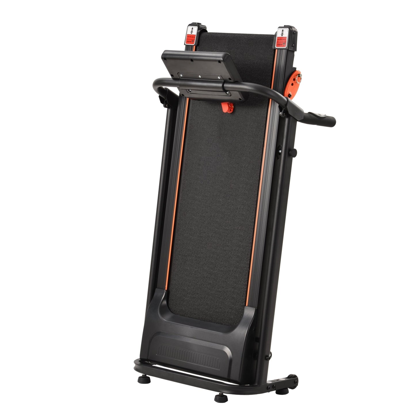 Akutes Electric Foldable Treadmill with Heart Pulse Monitor with Speaker & Incline Adjuster for Home Gym