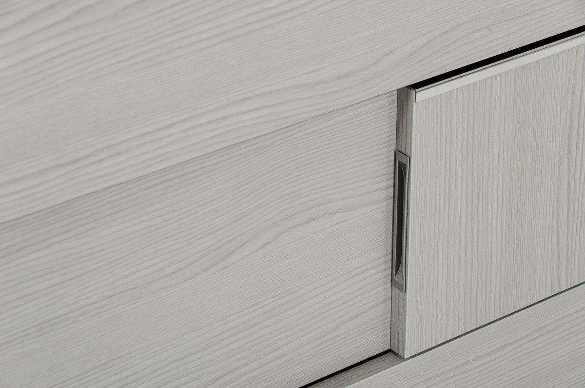 Modrest Ethan Italian Modern Grey Nightstand β Sleek Contemporary Bedroom Accent - Stylish Design Furniture