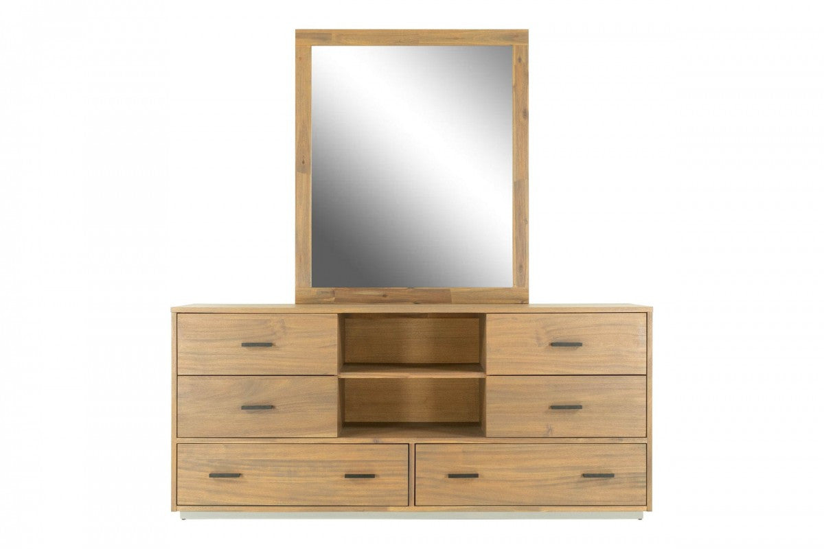 Nova Domus Fantasia Contemporary Walnut Dresser