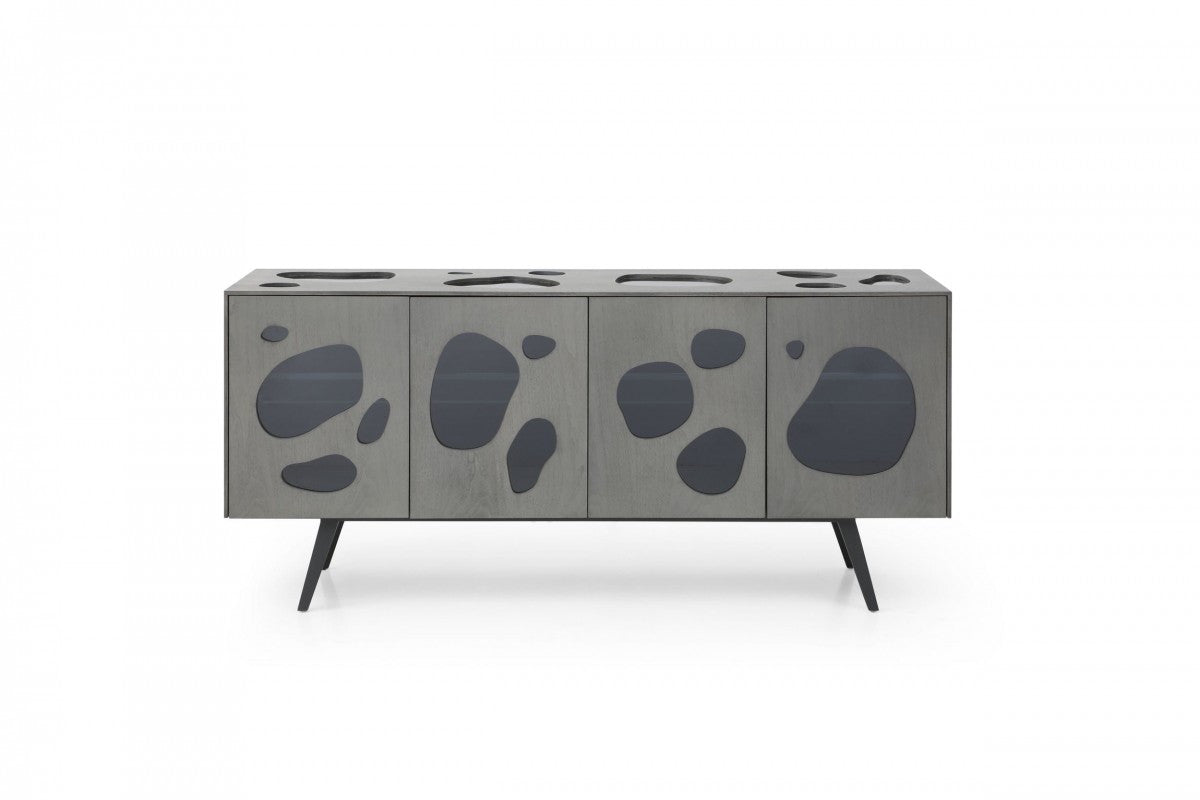 Modrest Fontana Modern Grey Buffet