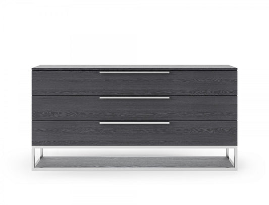 Modrest Heloise - Contemporary Grey Elm Dresser - Stylish Design Furniture