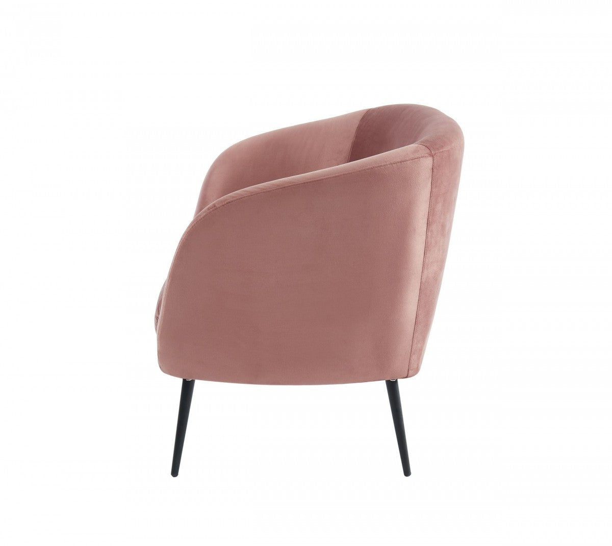 Divani Casa Koeing Modern Coral Fabric Sofa