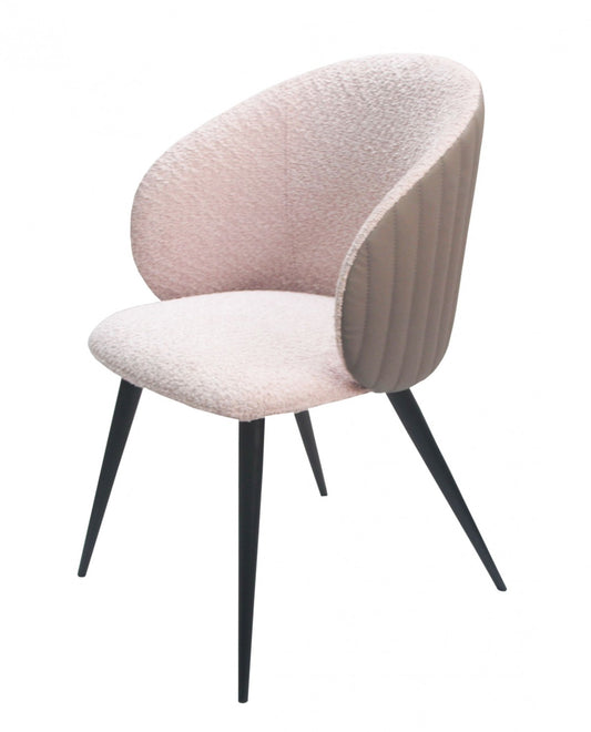 Modrest Marnie - Contemporary Gray + Cream Dining Chair - Stylish Design Furniture