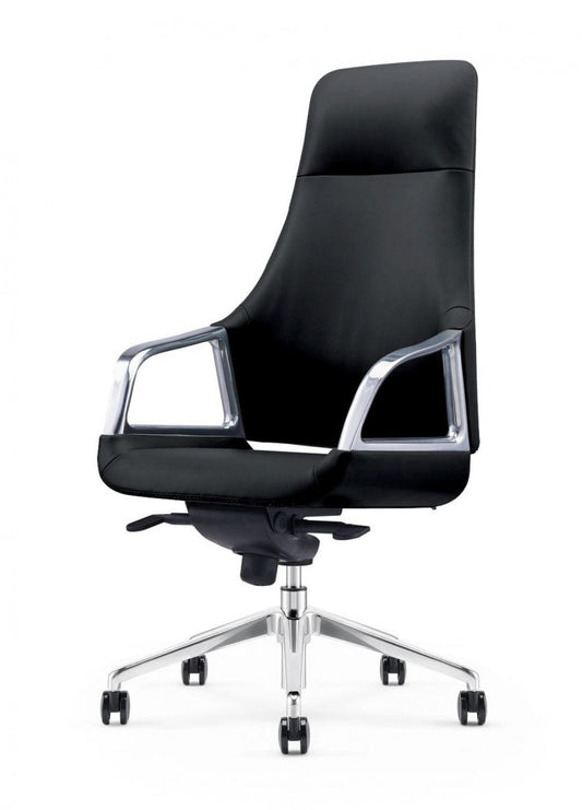 Modrest Merlo - Modern Black High Back Executive Office Chair