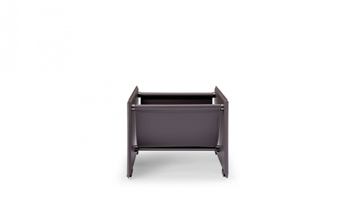 Modrest Uriah Modern Grey Magazine Rack