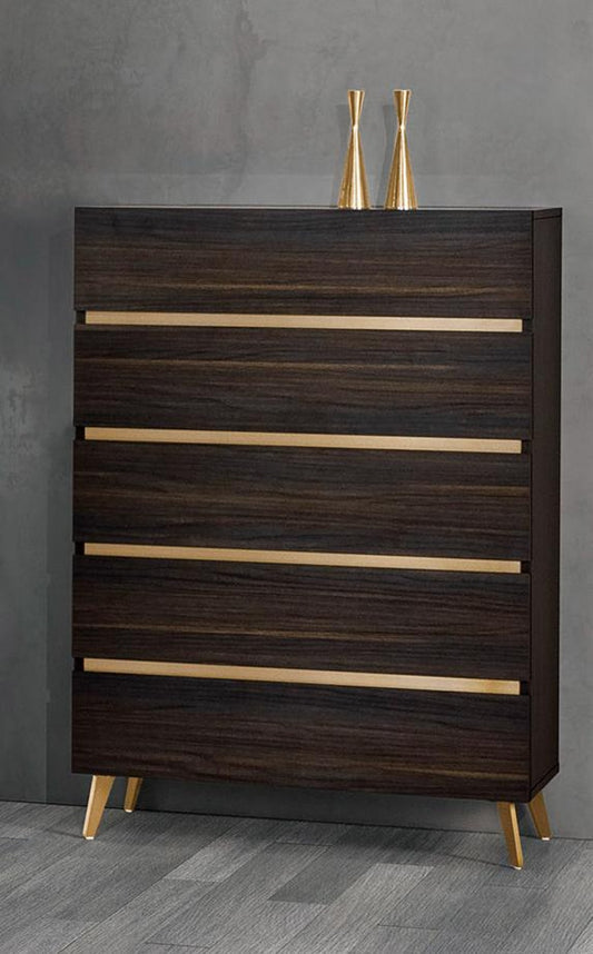Nova Domus Velondra - Modern Eucalypto + Marble Chest - Stylish Design Furniture