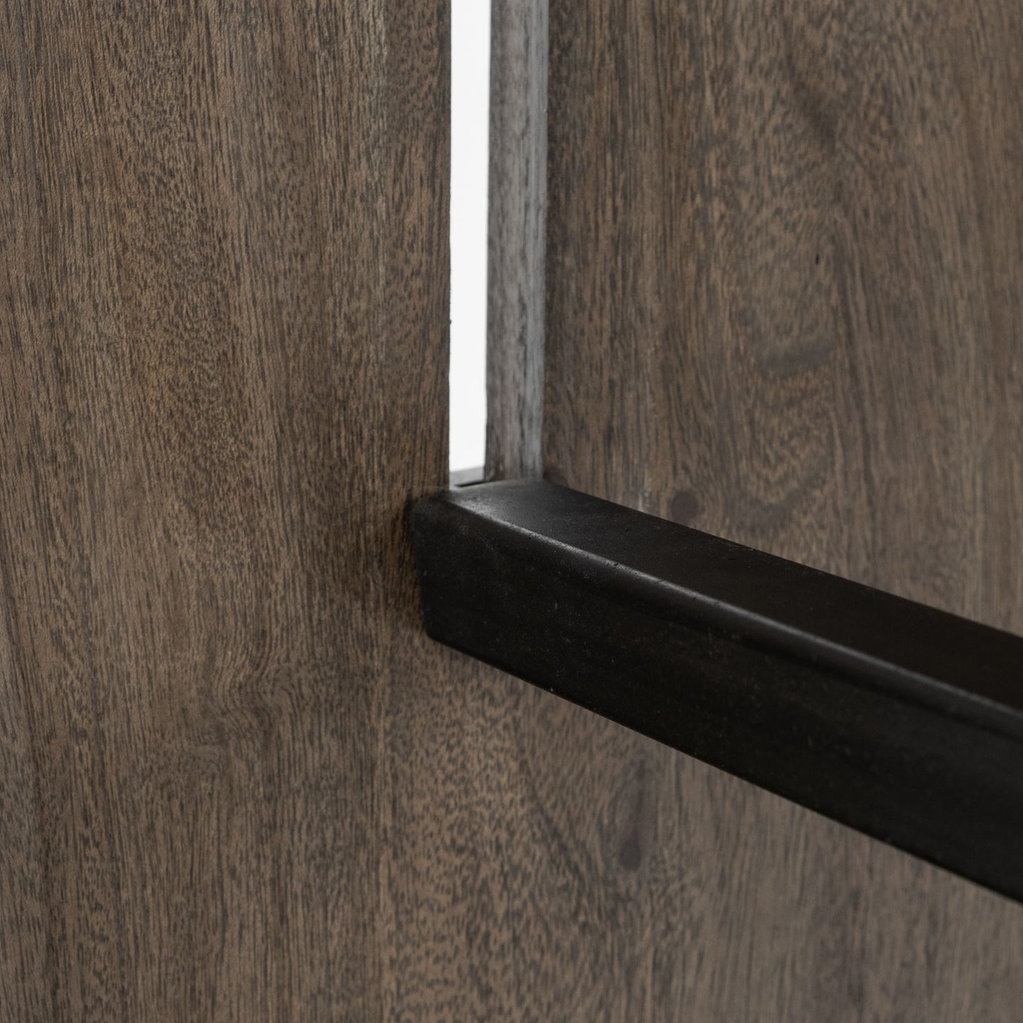 Ledger II Live-Edge Wooden Brown Console Table - Unique Design for Rustic Charm and Natural Beauty in Any Space