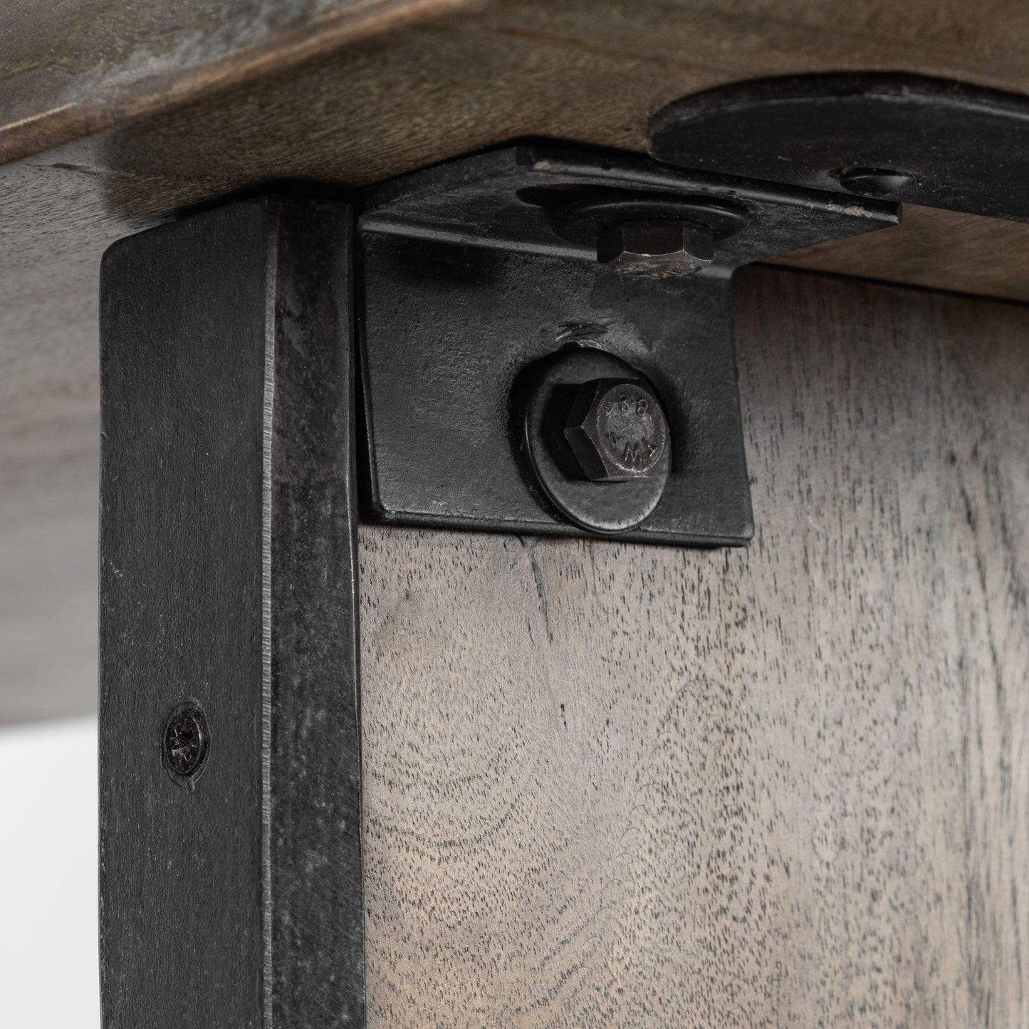 Ledger II Live-Edge Wooden Brown Console Table - Unique Design for Rustic Charm and Natural Beauty in Any Space