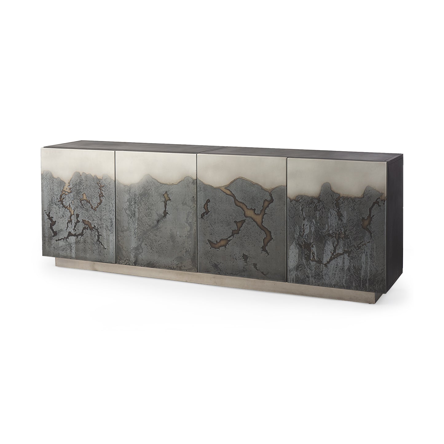 Roxdale Acid Wash Metal Sideboard