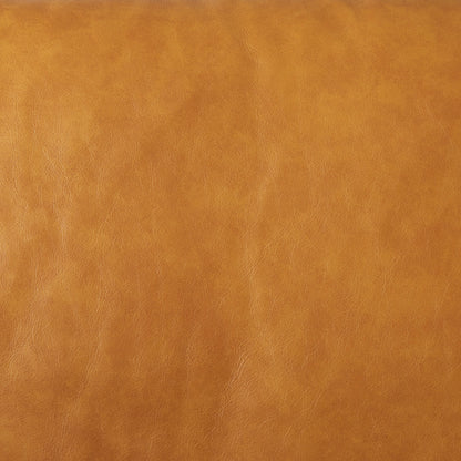Svend Tan Leather Sofa