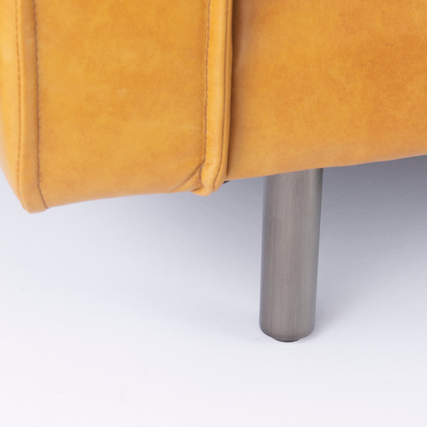 Darcy Tan Leather Sofa