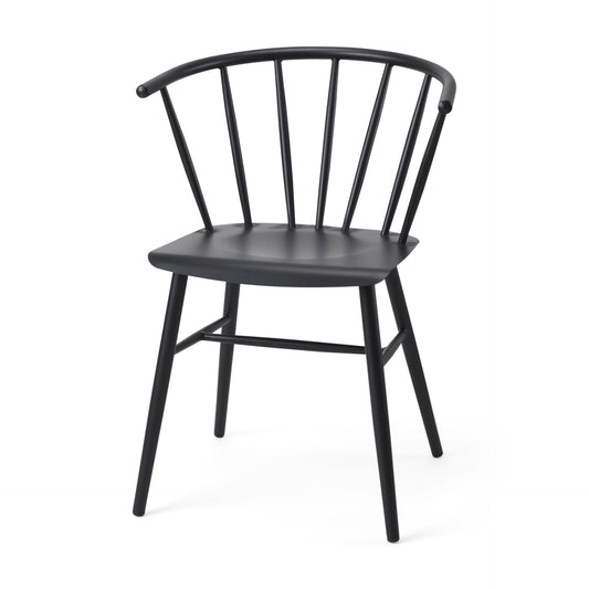 Colin Black Metal Dining Chair - Sleek and Durable Seating Solution