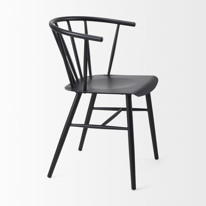 Colin Black Metal Dining Chair