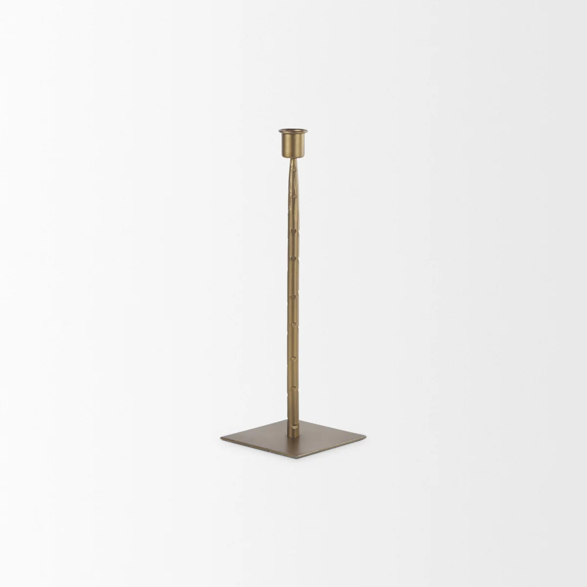 Porter Rustic Iron Candle Holder