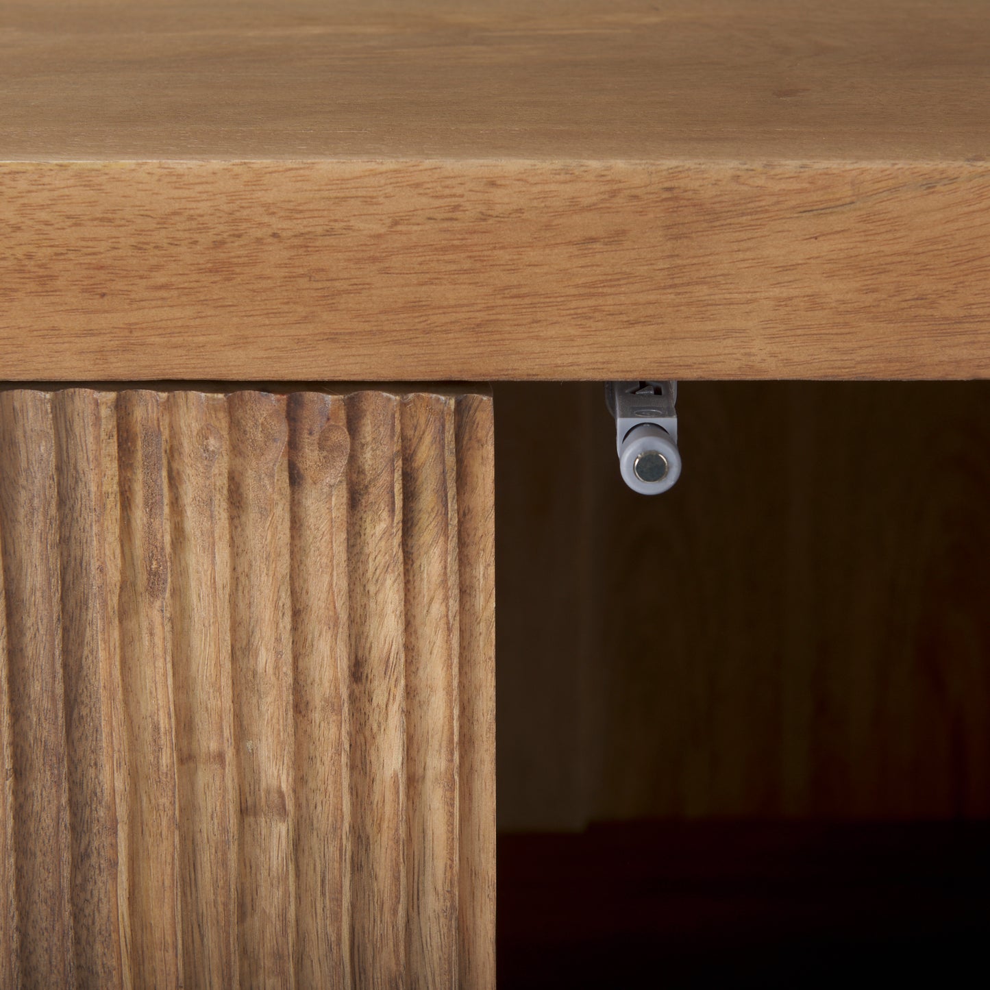 Cairo Wood and Metal Cabinet – 2-Door Industrial Storage Cabinet