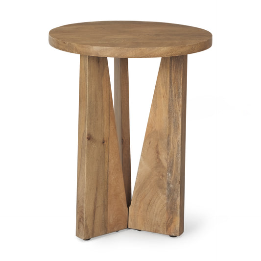 Mattius Light Wood Accent Table - Modern Design for Brightening Living Spaces and Stylish Decor