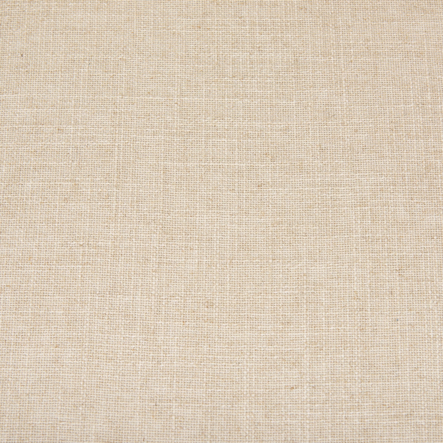 Kensington Cream Linen Fabric and Wood Accent Chair