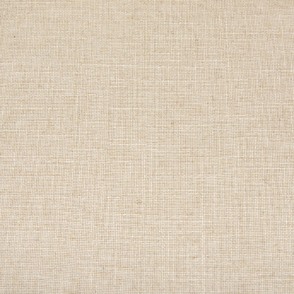 Kensington Cream Linen Fabric and Wood Accent Chair