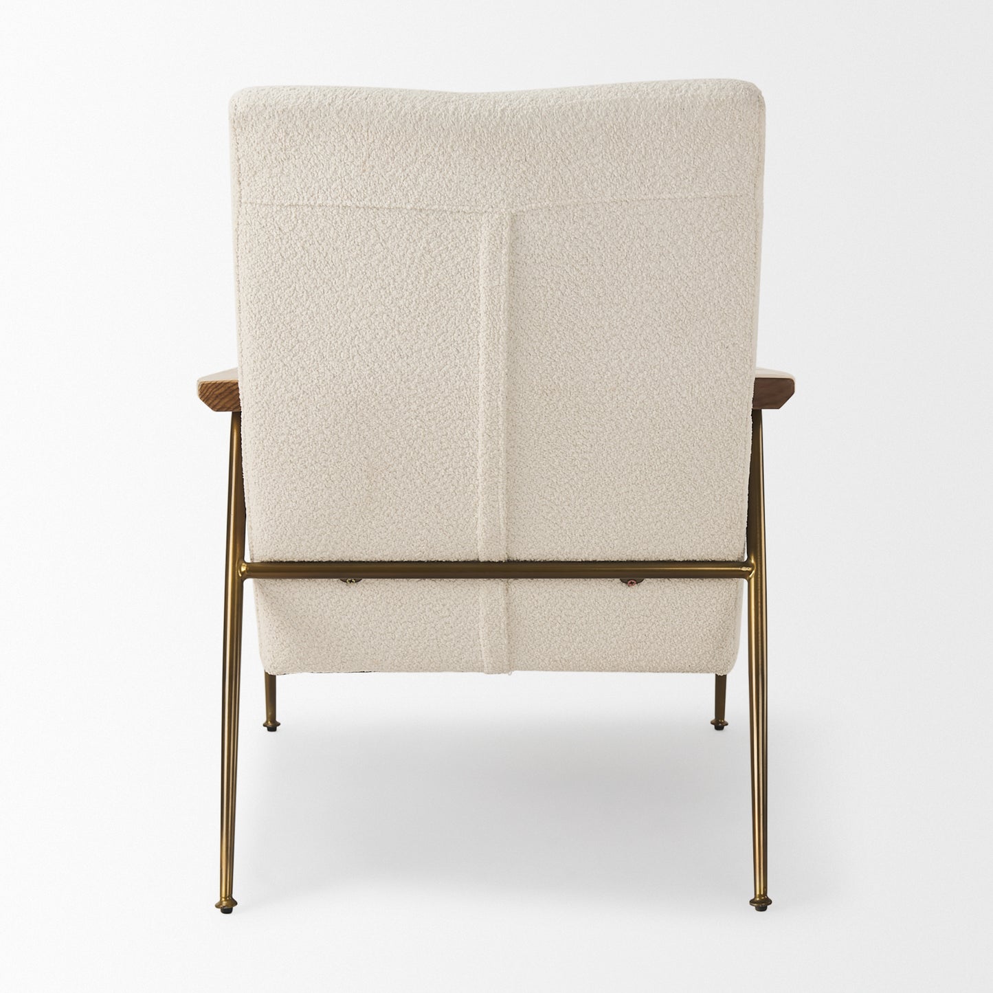 Grosjean Cream Boucle Accent Chair