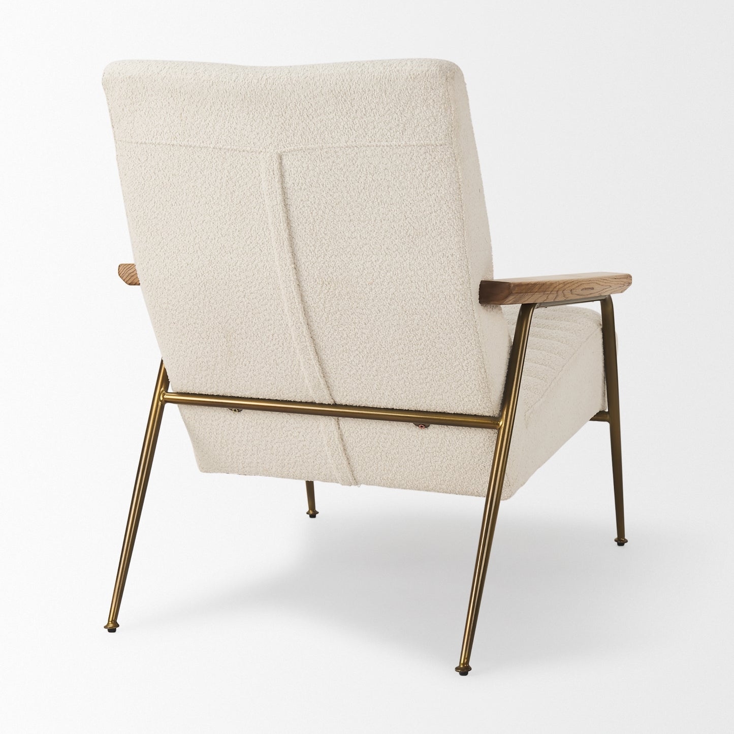 Grosjean Cream Boucle Accent Chair