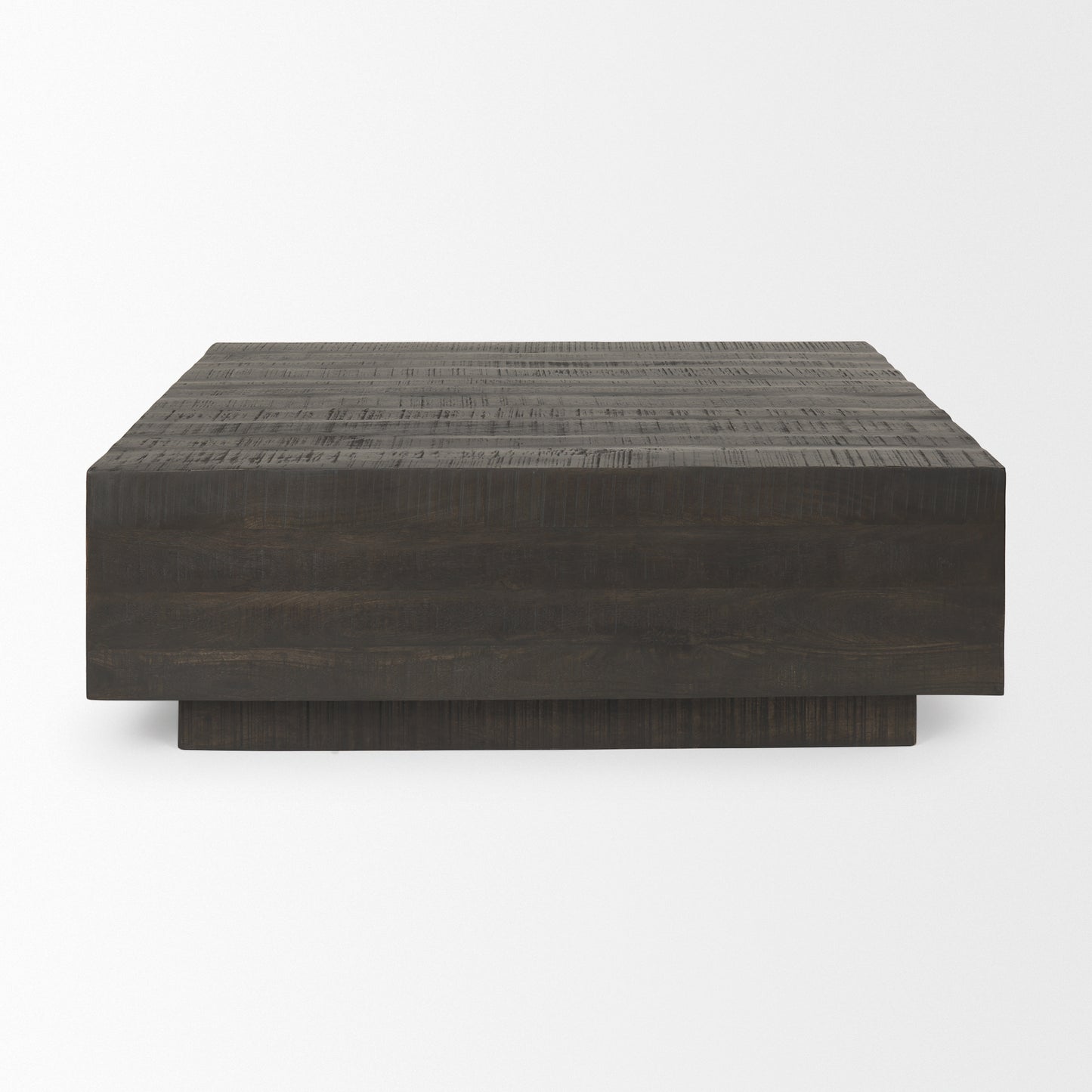 Hayden Light Brown Wood Square Coffee Table - Modern Design for Chic Living Rooms and Stylish Interiors
