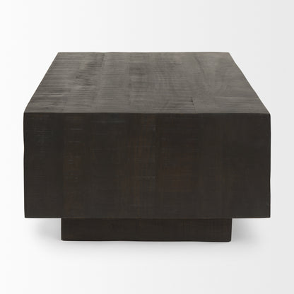 Hayden Light Brown Wood Square Coffee Table - Modern Design for Chic Living Rooms and Stylish Interiors