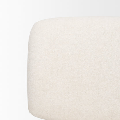 Nora Forest Green Fabric Matte Black Metal Legs Accent Chair