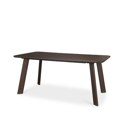 Welborn 72" Dark Brown Wood Rectangular Dining Table for a Sophisticated and Durable Dining Experience