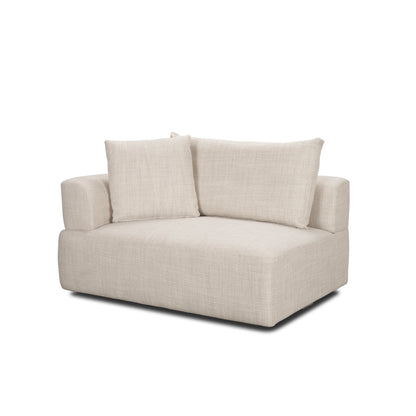 Warner Oatmeal 3 Piece Sofa Set w/Corner Piece