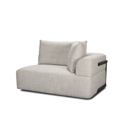 Warner Oatmeal 3 Piece Sofa Set W/Corner Piece