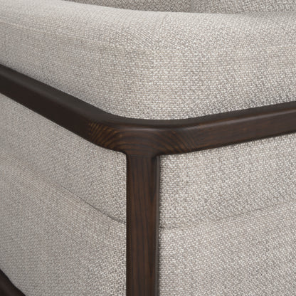 Warner Oatmeal 3 Piece Sofa Set W/Corner Piece