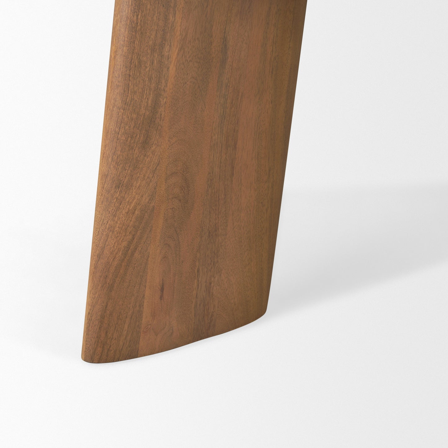 Jonan Brown Solid Mango Wood Dining Table – Rectangular Rustic Design