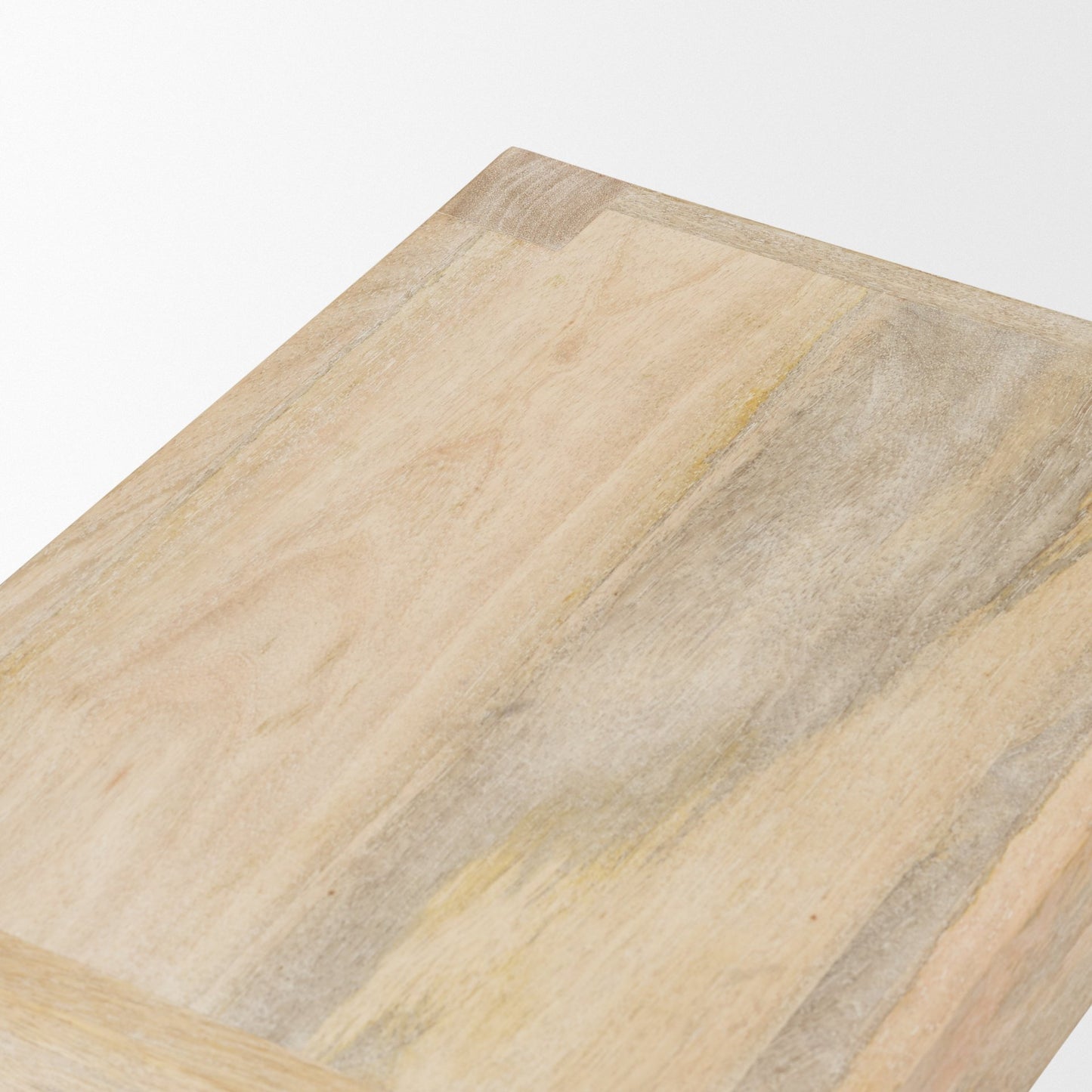 Colony Light Brown Solid Wood Counter Stool